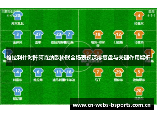 格拉利什对阵阿森纳欧协联全场表现深度复盘与关键作用解析